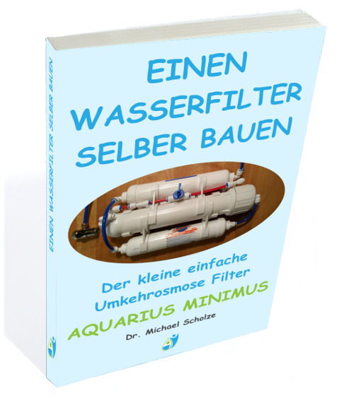 Umkehrosmose-Wasserfilter angeschlossen