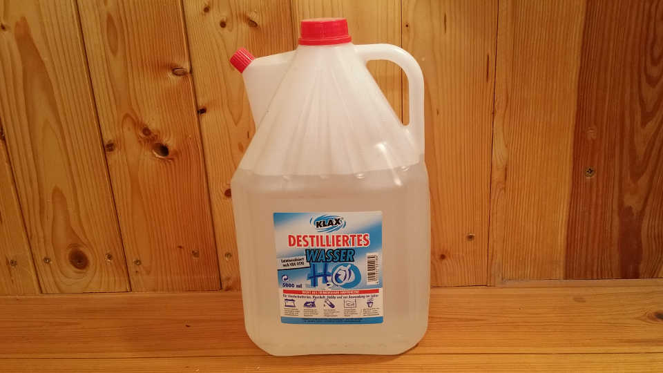 Klax - destilliertes Wasser 30 Liter