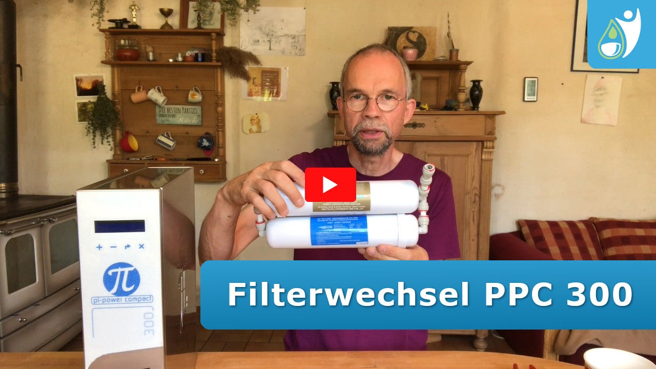 Vorfilterwechsel bei der PI Power Compact 300 Anlage