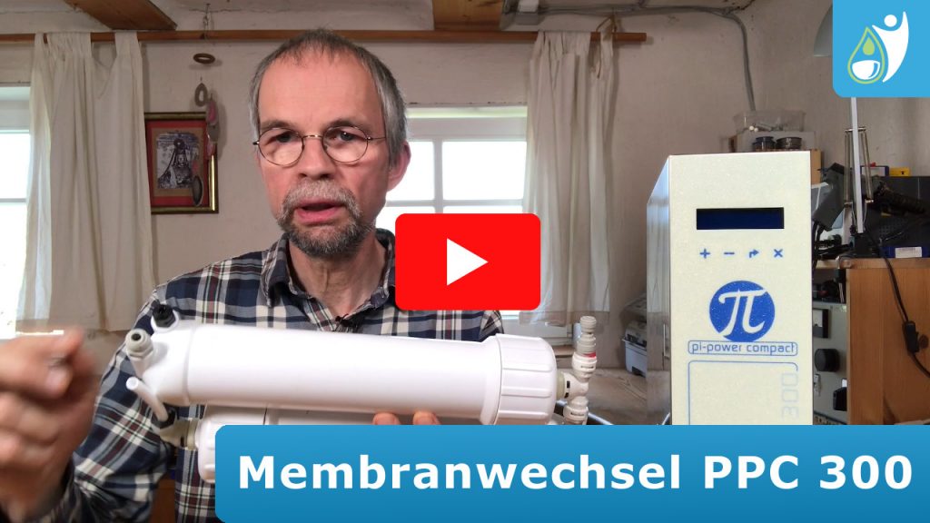 Membranwechsel bei der PI-Power Compact 300 Anlage